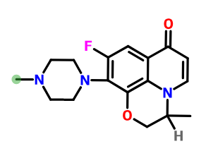 左氧氟沙星去羧基杂质,Descarboxyl Levofloxacin