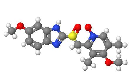 奥美拉唑 N-氧化物,5-METHOXY-2-[((4-METHOXY-3,5-DIMETHYL-1-OXIDO-2-PYRIDINYL)METHYL)SULFINYL]-BENZIMIDAZOLE