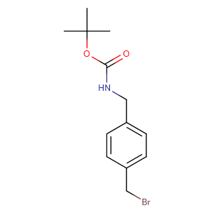4-(溴甲基)苄基氨基甲酸叔丁酯,TERT-BUTYL 4-(BROMOMETHYL)BENZYLCARBAMATE