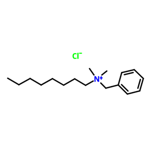 苄基二甲基辛基氯化铵,benzyldimethyloctylammonium chloride