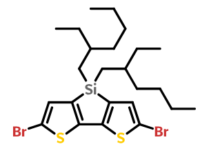 2,6-二溴-4,4-双(2-乙基己基)-4H-硅杂环戊二烯并[3,2-B:4,5-B']二噻吩,2,6-Dibromo-4,4-bis(2-ethylhexyl)-4H-silolo[3,2-b:4,5-b']dithiophene