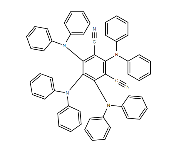 1,3-Benzenedicarbonitrile, 2,4,5,6-tetrakis(diphenylamino)-,1,3-Benzenedicarbonitrile, 2,4,5,6-tetrakis(diphenylamino)-