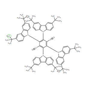 2153433-46-4,2,3,5,6-四(3,6-二叔丁基-9-咔唑基)-对苯二腈