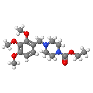 曲美他嗪N-羧酸乙酯,4-[(2,3,4-TriMethoxyphenyl)Methyl]-1-piperazinecarboxylic Acid Ethyl Ester