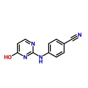 189956-45-4；4-[(4-羟基-2-嘧啶基)氨基]苯腈