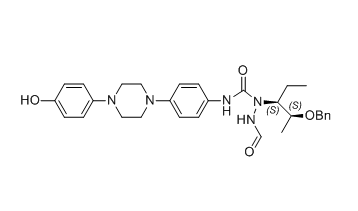 泊沙康唑杂质39,1-((2S,3S)-2-(benzyloxy)pentan-3-yl)-2-formyl-N-(4-(4-(4-hydroxy phenyl)piperazin-1-yl)phenyl)hydrazine-1-carboxamide