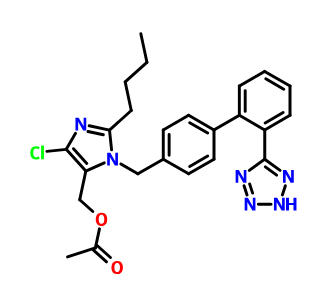 氯沙坦杂质J,O-Acetyl Losartan