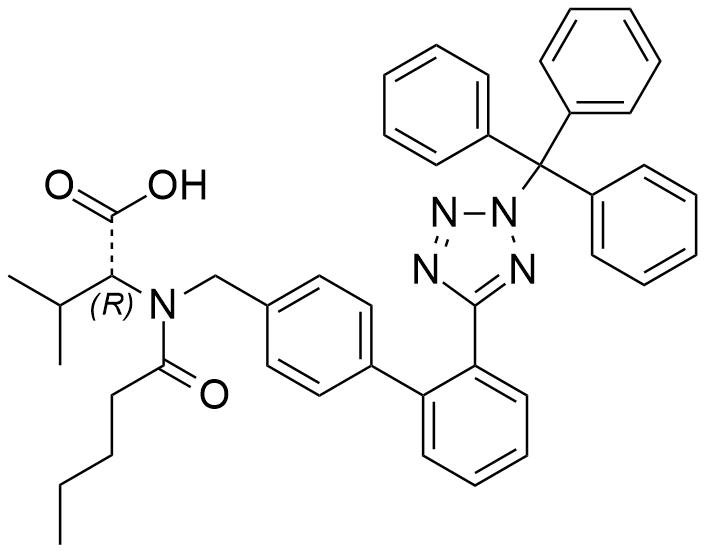缬沙坦2-三丁基r-异构体,Valsartan N2-Trityl R-Isomer