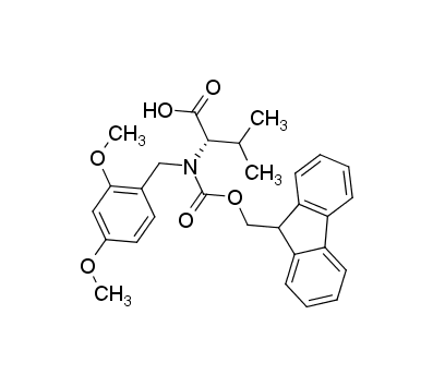 (2S)-2-{[(2,4-dimethoxyphenyl)methyl]({[(9H-fluoren-9-yl)methoxy]carbonyl})amino}-3-methylbutanoic acid