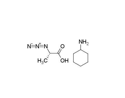 (2S)-2-azidopropanoic acid;cyclohexanamine