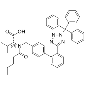 缬沙坦2-三丁基r-异构体,Valsartan N2-Trityl R-Isomer