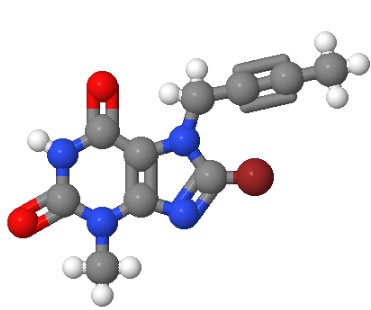 8-溴-7-(2-丁炔基)-3-甲基黄嘌呤,8-bromo-7-(but-2-ynyl)-3-methyl-1H-purine-2,6(3H,7H)-dione