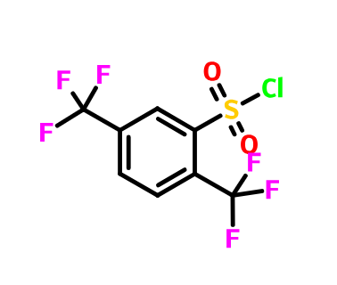 2,5-双(三氟甲基)苯磺酰氯,2,5-BIS(TRIFLUOROMETHYL)BENZENESULFONYL CHLORIDE