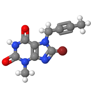 666816-98-4；8-溴-7-(2-丁炔基)-3-甲基黄嘌呤