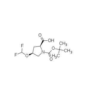 (2S,4S)-1-[(tert-butoxy)carbonyl]-4-(difluoromethoxy)pyrrolidine-2-carboxylic acid