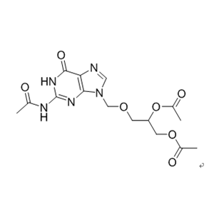 更昔洛韋雜質(zhì)11,3-((2-acetamido-6-oxo-1,6-dihydro-9H-purin-9-yl)methoxy)propane- 1,2-diyl diacetate