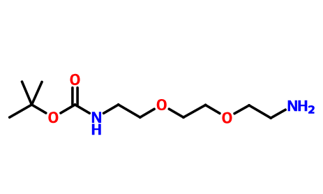 2-(2-(2-氨基乙氧基)乙氧基)乙基氨基甲酸叔丁酯,BOC-1-AMINO-3,6-DIOXA-8-OCTANEDIAMINE