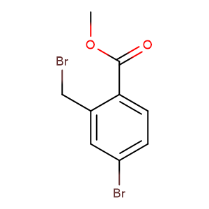 4-溴代-2-溴甲基苯甲酸甲酯,METHYL 4-BROMO-2-BROMOMETHYL-BENZOATE