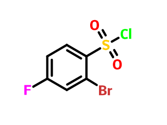 2-溴-4-氟苯磺酰氯,2-BROMO-4-FLUOROBENZENESULFONYL CHLORIDE