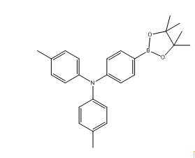 4-甲基-N-(4-(4,4,5,5-四甲基-1,3,2-二氧硼烷-2-基)苯基)-N-(对甲苯)胺