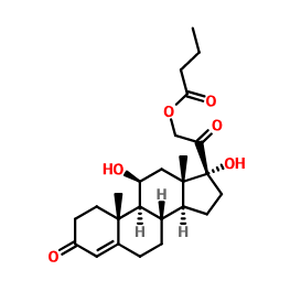 氢化可的松 21-丁酸盐,11beta,17,21-trihydroxypregn-4-ene-3,20-dione 21-butyrate