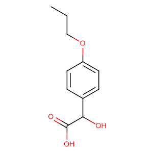 4-丙氧基扁桃酸,4-Propoxylmandelic acid