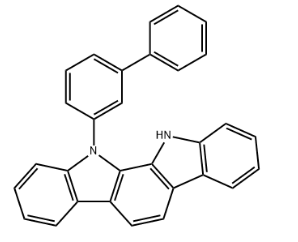11,12-二氢-11-[1,1'-联苯-3基]基吲哚并[2,3-a]咔唑,11,12-Dihydro-11-[1,1'-biphenyl-3-yl]indolo[2,3-a]carbazole