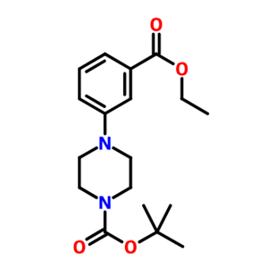 3-(4-BOC-哌嗪-1-基)苯甲酸乙酯,1-BOC-4-(3-(ETHOXYCARBONYL)PHENYL)PIPER&