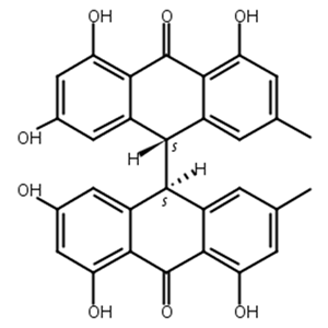 Trans-大黄素二蒽酮