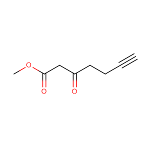 3-氧代庚-6-炔酸甲酯