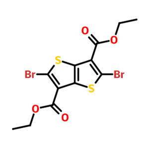 二乙基 2,5-二溴噻吩并[3,2-B]噻吩-3,6-二甲酯