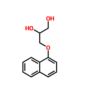 36112-95-5；3-(萘酚基)-1,2-二羟基丙烷