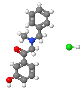 1-(3-羟基苯基)-2-[甲基(苯甲基)氨基]-乙酮盐酸盐,benzyl(3-hydroxyphenacyl)methylammonium chloride
