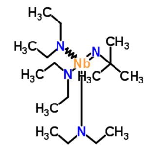 叔丁基亚胺基三(二乙氨基)铌,tris(N-ethylethanaminato)[2-methyl-2-propanaminato(2-)]-niobium