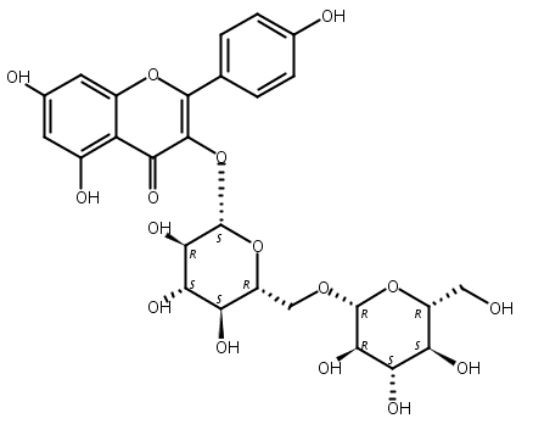 山柰酚-3-O-龙胆二糖苷,Kaempferol 3-O-gentiobioside