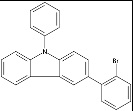 3-(2-溴苯基)-9-苯基-9H-咔唑,3-(2-Bromophenyl)-9-phenyl-9H-carbazole