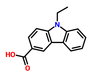 9-乙基-3-咔唑羧酸,9-ethyl-9H-carbazole-3-carboxylic acid