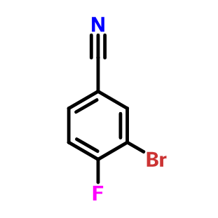 3-溴-4-氟苯甲腈,3-Bromo-4-fluorobenzonitrile