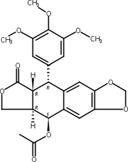乙酰表鬼臼毒素,Acetylepipodophyllotoxin;Epipodophyllotoxin acetate