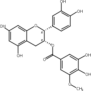 表儿茶素3-O-(3′′-O-甲基)没食子酸酯,(-)-Epicatechin 3-(3′′-O-methyl)gallate
