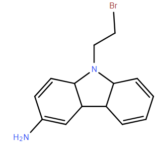 9-(2-溴乙基)-9H-咔唑-3-胺,9-(2-Bromoethyl)-9H-carbazol-3-amine