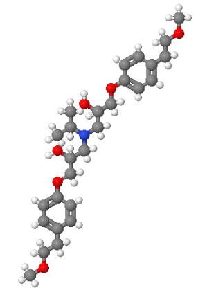 美托洛尔相关物质D,1,1[(1-Methylethyl)imino]bis[3-[4-(2-methoxyethyl)phenoxy]-2-propanol_x000b_(Mixture of diastereomers)