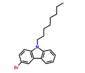 3-溴-N-辛基-9H-咔唑,3-Bromo-9-octyl-9H-carbazole