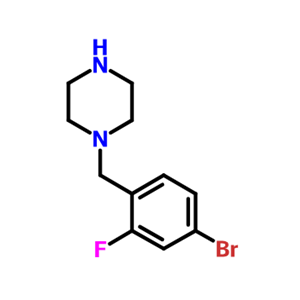 1-(4-溴-2-氟苄基)哌嗪
