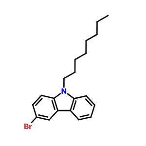 3-溴-N-辛基-9H-咔唑,3-Bromo-9-octyl-9H-carbazole