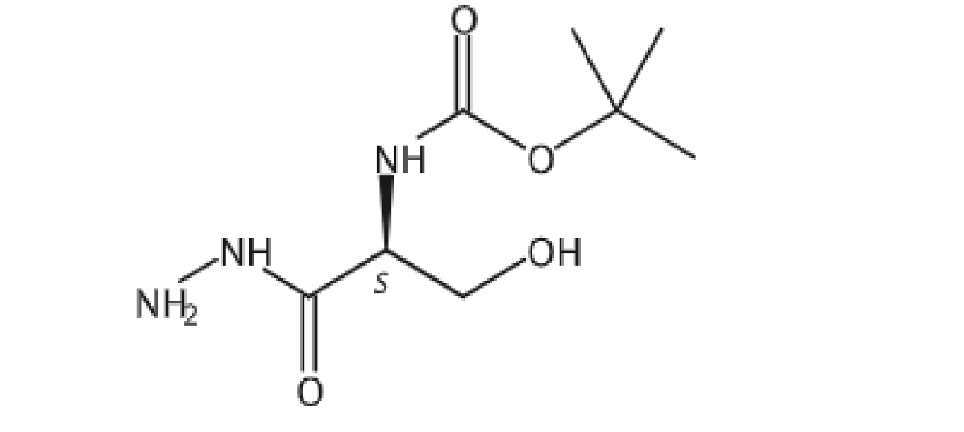 N-boc保护L丝氨酸酰肼,L-Serine, N-[(1,1-dimethylethoxy)carbonyl]-, hydrazide