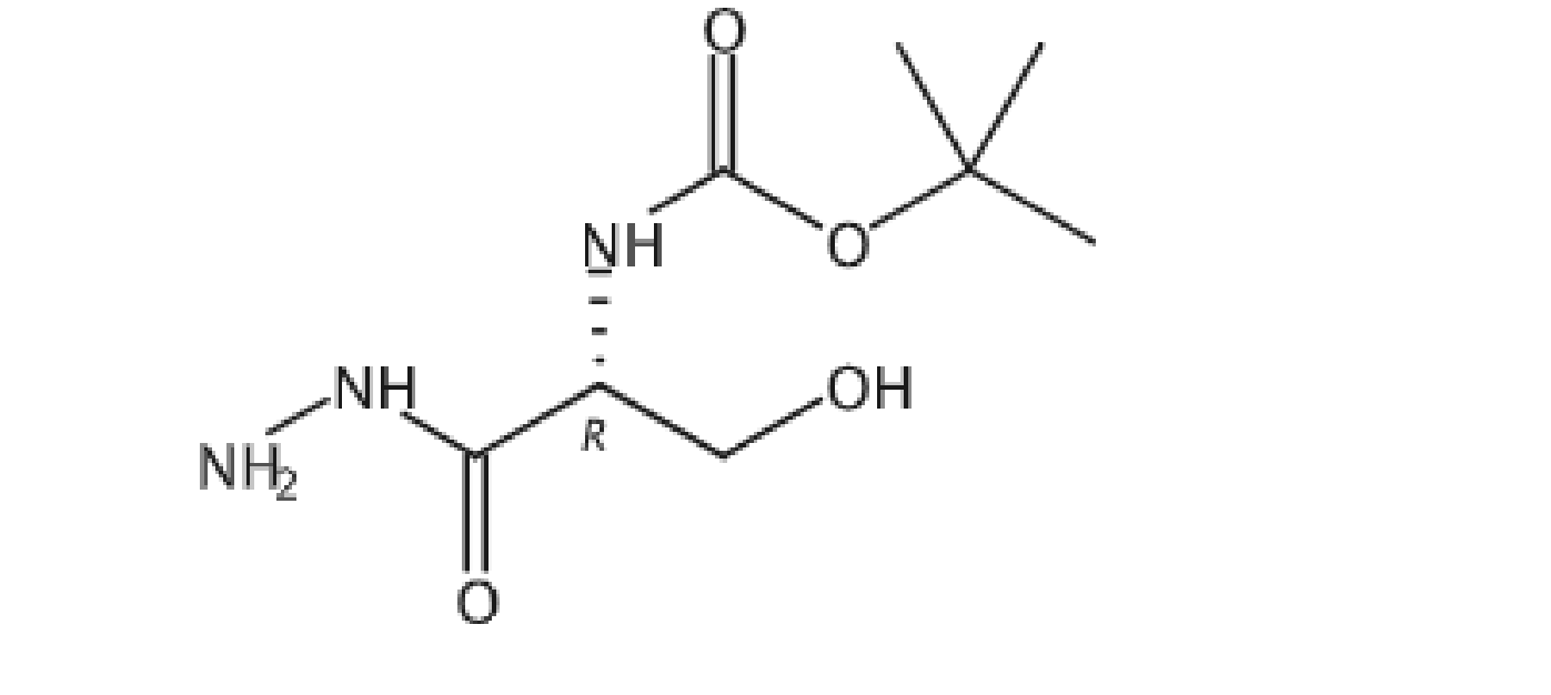 N-boc保护D丝氨酸酰肼,D-Serine, N-[(1,1-dimethylethoxy)carbonyl]-, hydrazide