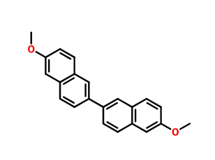 奈丁美酮杂质F,6,6'-DiMethoxy-2,2'-binaphthalene