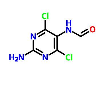 2-氨基-4,6-二氯-5-甲酰胺基嘧啶,N-(2-Amino-4,6-dichloro-5-pyrimidinyl)formamide