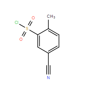 5-氰基-2-甲基苯磺酰氯